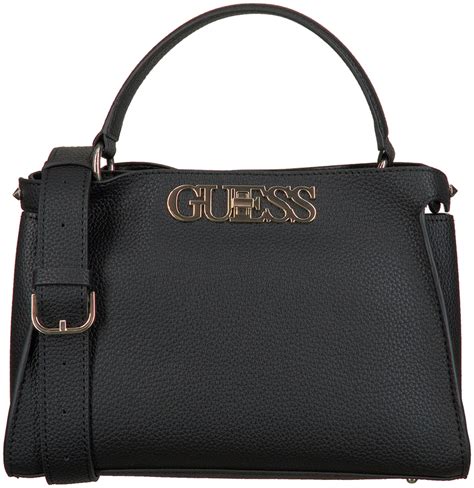 handtasche damen schwarz guess|black guess handbags tote.